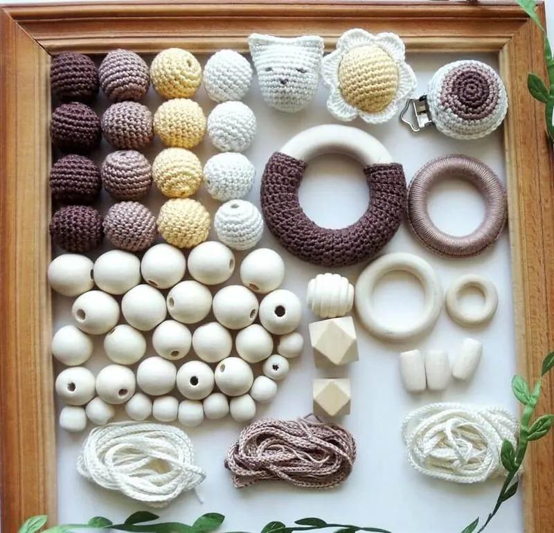 毛线钩织项链配饰教程,毛线钩织各种款式项链视频教程