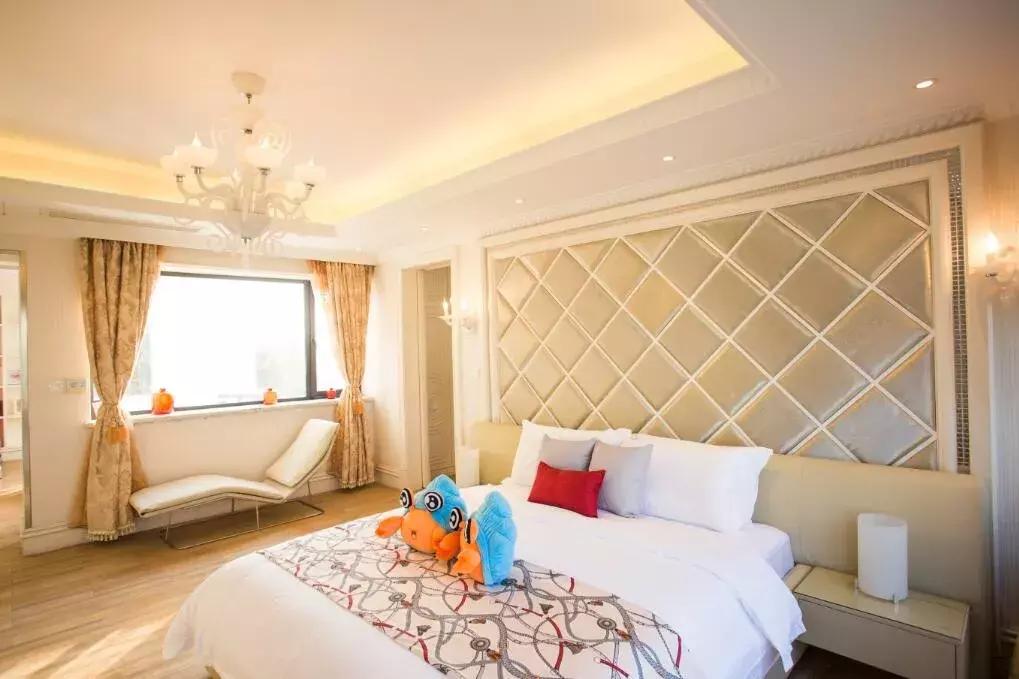 泰州溱湖一座人文湖景别墅，享受1800米湿地深处云海温泉丨欢墅