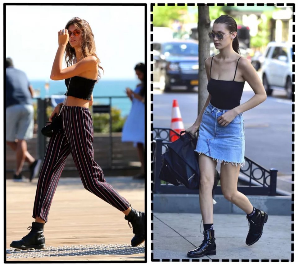 欧阳娜娜最喜欢的马丁靴,欧阳娜娜马丁靴