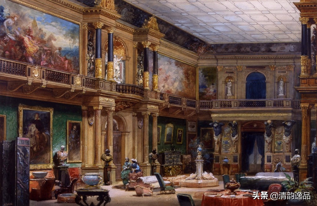 法国画家肖像油画作品欣赏,德国画家斯卡德绘画作品欣赏