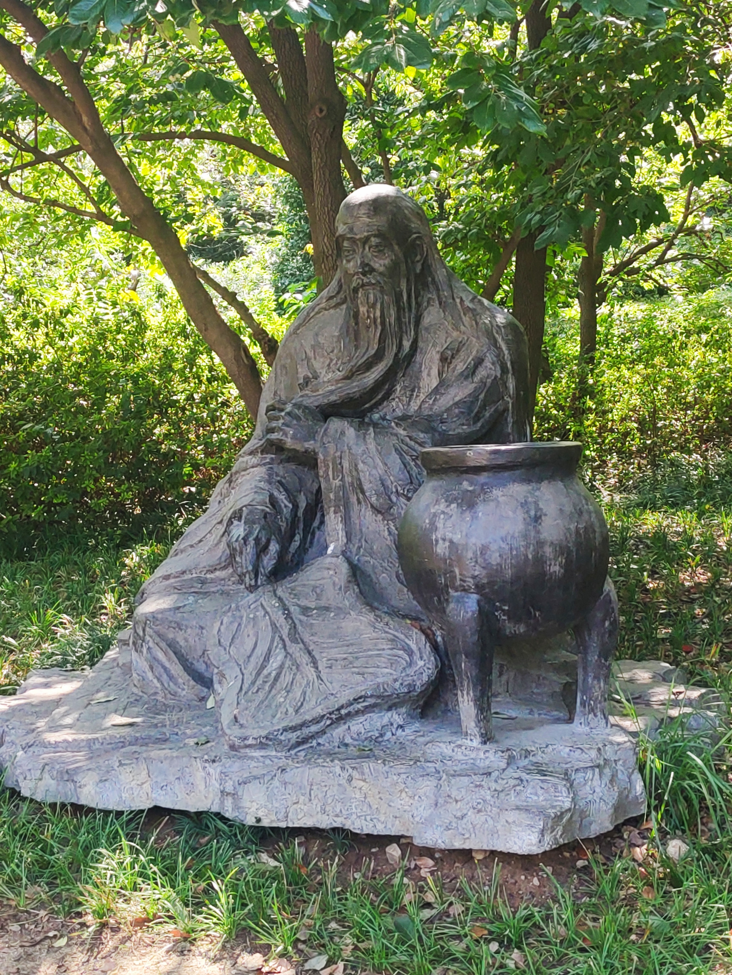 徐州彭祖楼和彭祖园,彭祖园石雕