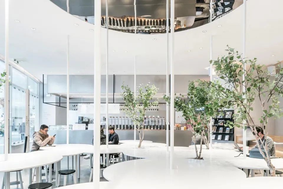 喜茶dp店白日梦装修风格,喜茶dp店和go店