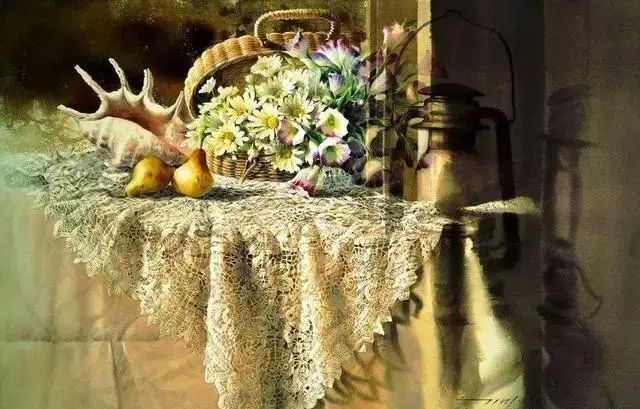 韩国水彩艺术家,韩国水彩画小清新