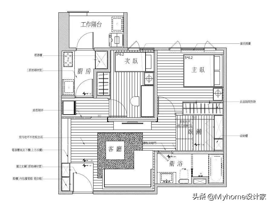 家装平面布局图,好的装修设计平面布局图