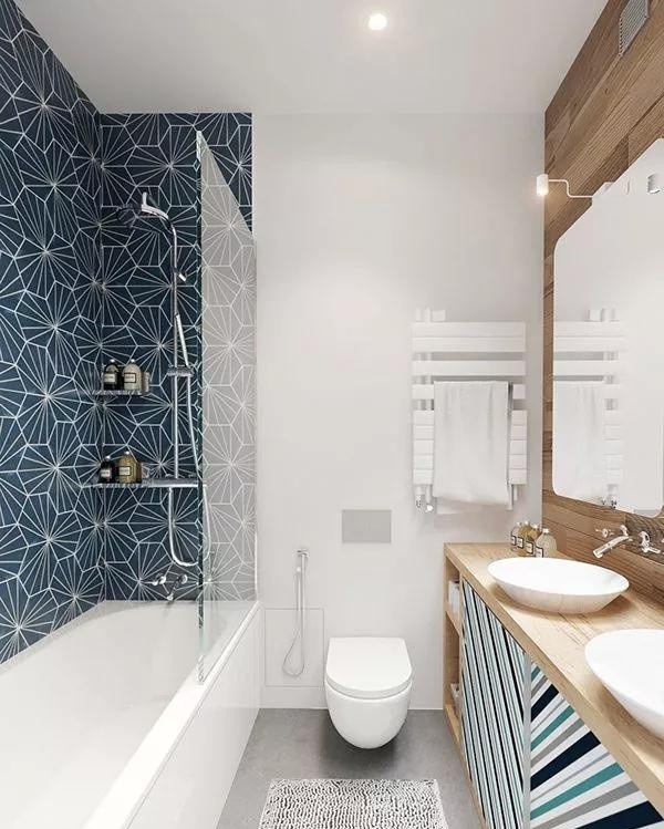 主卧暗卫改造成衣帽间及卫生间,暗卫改半开放式卫生间不装玻璃