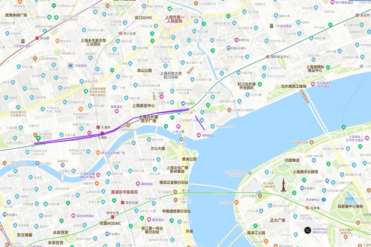 洞悉上海市天潼路改建：连通虹口静安两区，仍有自行车道、人行道