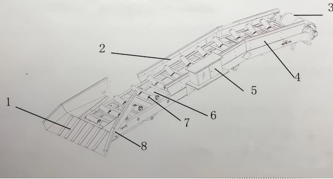 扒渣机结构图,扒渣机构造