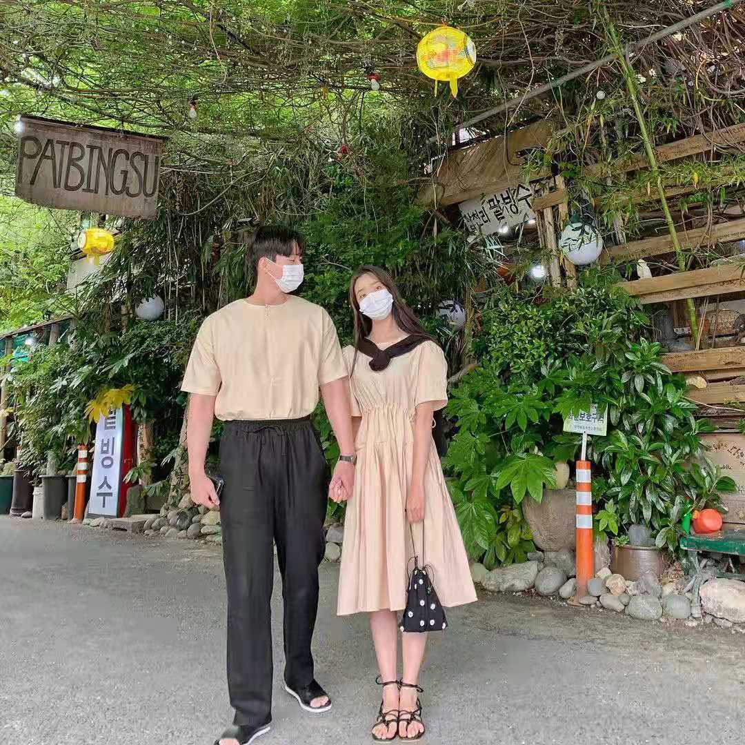 七夕同色系情侣穿搭,高甜预警七夕