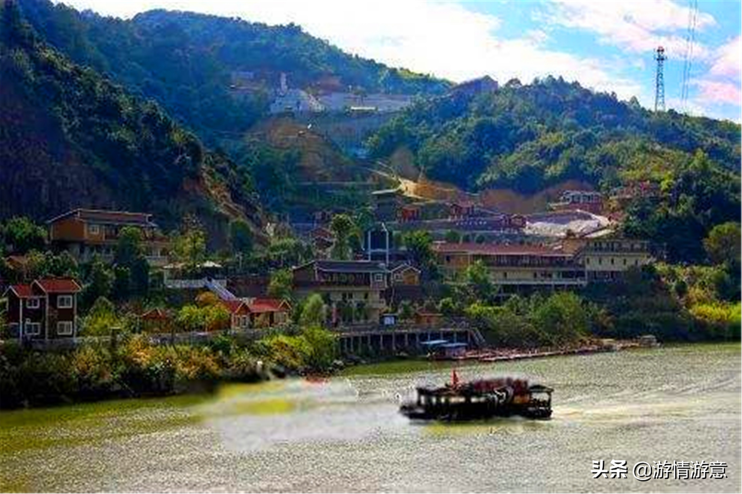 隽秀汀江景，悠悠江畔情，战争年代唯一未曾破坏的红色交通线