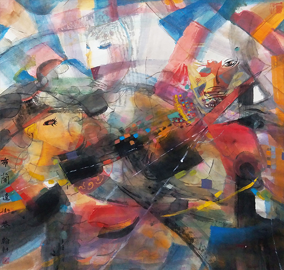 画家高航,艺术家高航的作品泰国