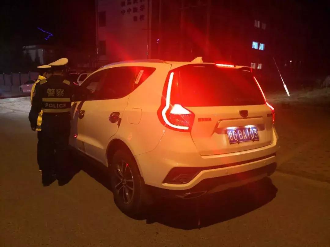 张掖交警大队严查,张掖交警夜查