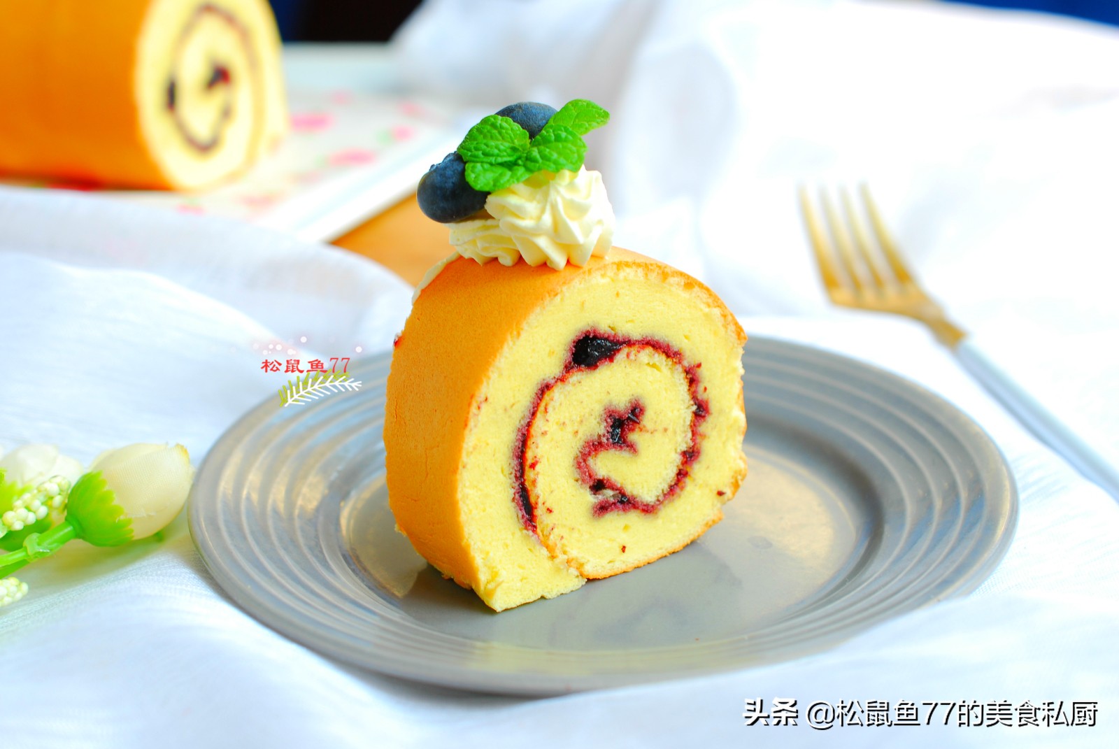 蛋糕卷怎么做到表面平整,蛋糕卷怎样口感绵密