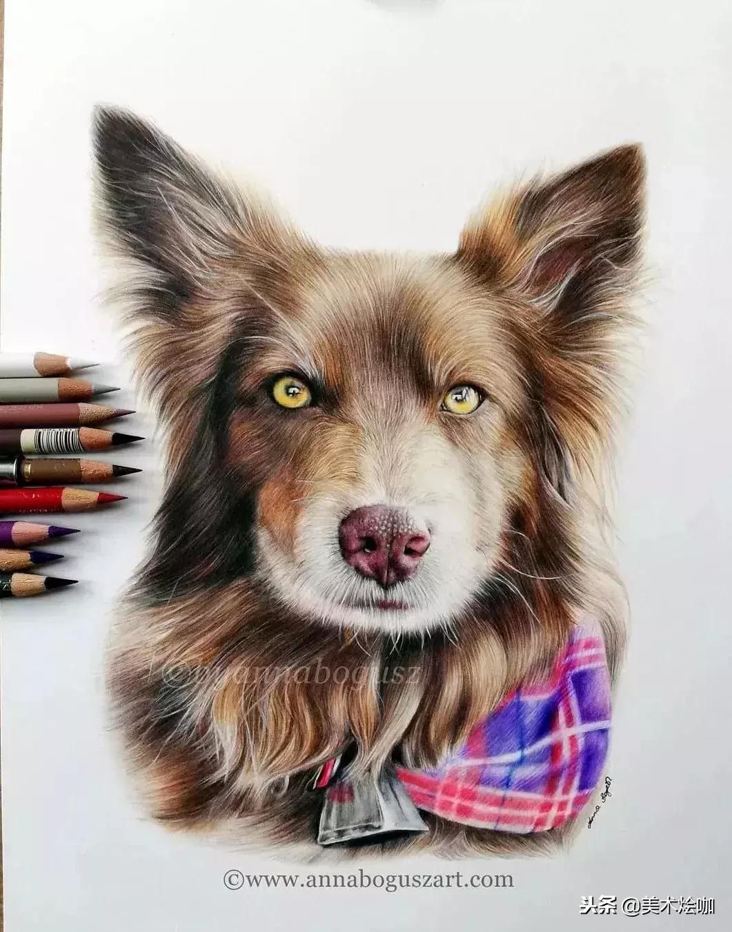 彩铅画教程超写实零基础入门,超写实彩铅画高清大图水果组合