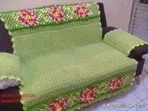 祖母方格编织长款外套教程,针织作品70款简约