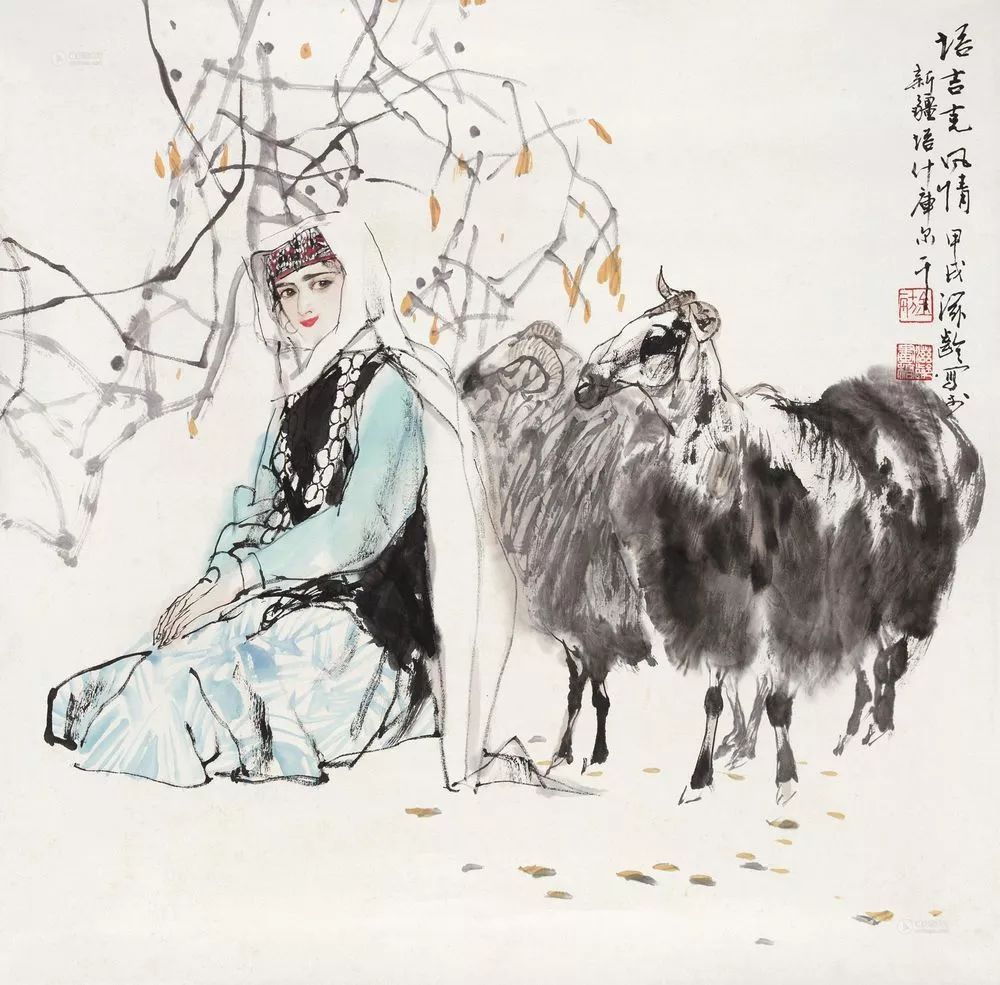 他从一个普通的美术编辑，到成就斐然的专业画家