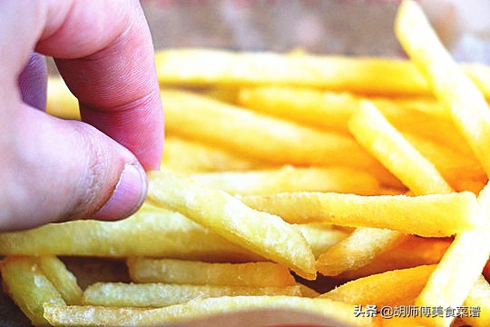 炸薯条最忌讳焯水,薯条过夜变软怎么炸得又酥脆