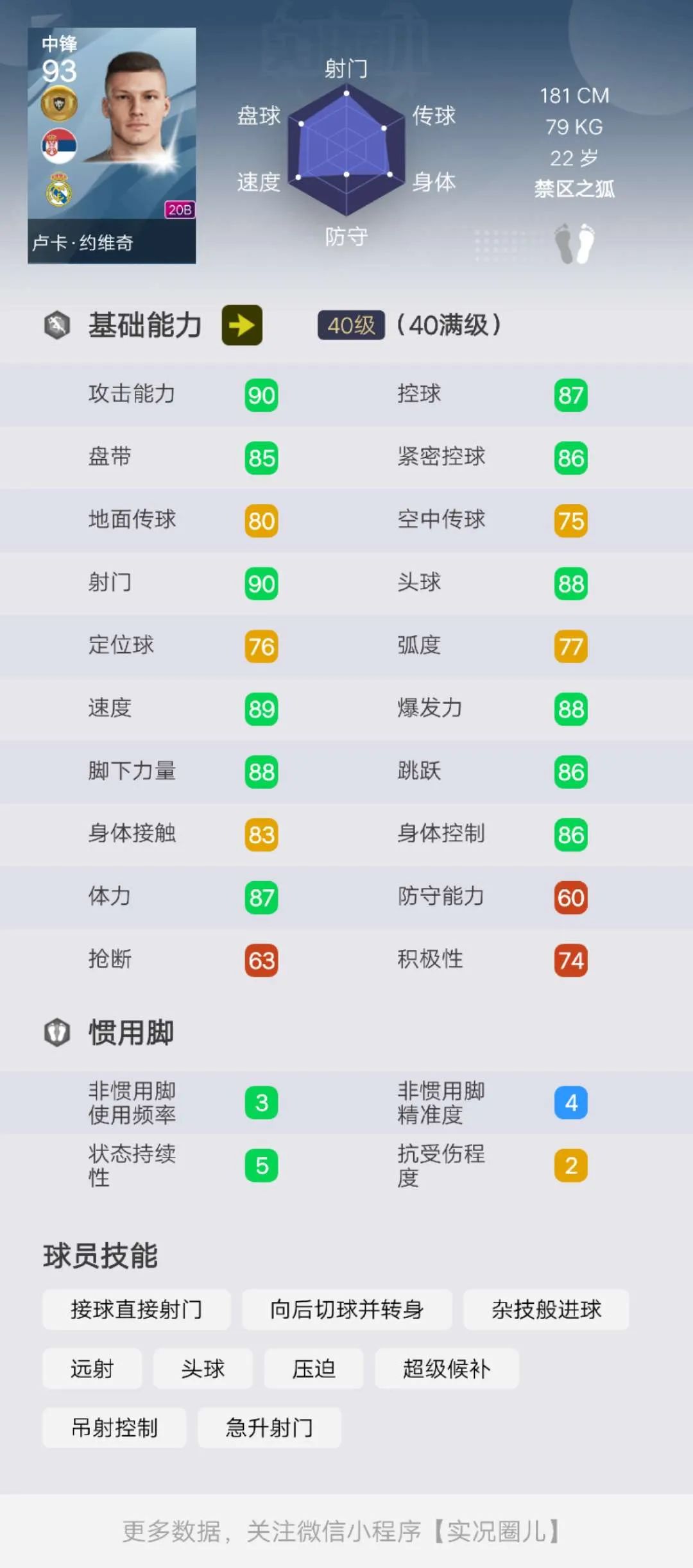 卢卡约维奇在实况足球的名字,实况足球2020卢卡约维奇