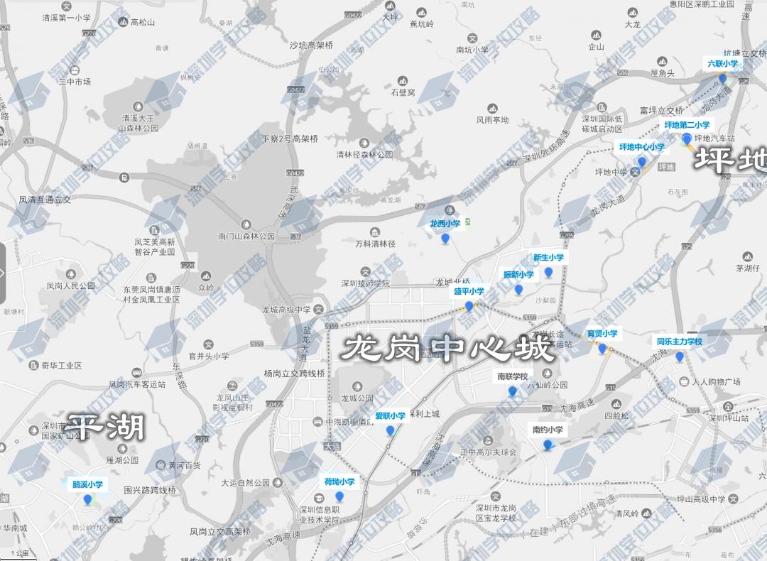 深圳龙岗新增公立小学,深圳新改建的重点小学