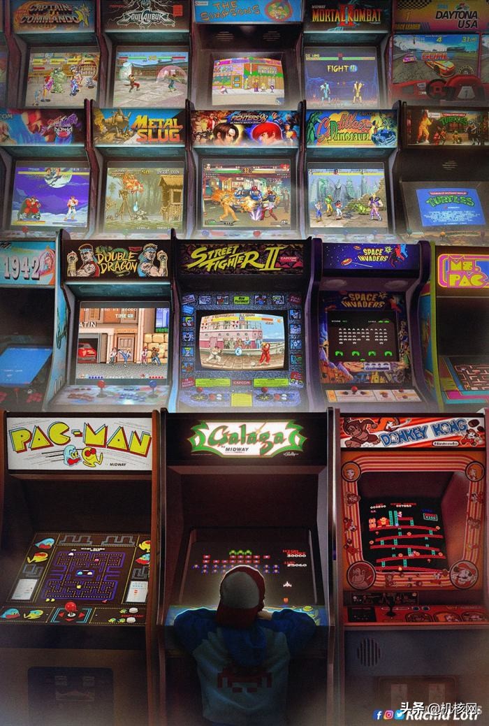 这位画师可能把所有玩家的童年都画了一遍