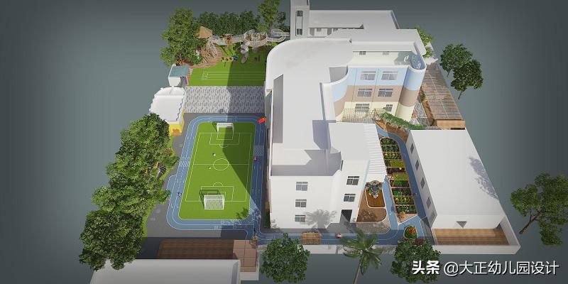 深圳创意幼儿园装修方案,幼儿园户外地面设计