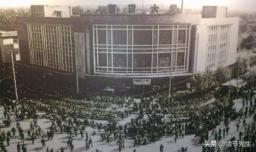 难得一见的老照片二十年前的,聊城二中旧貌