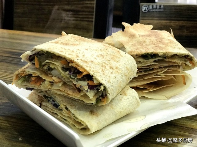 南京最好吃的徐州菜煎饼,徐州当地常见的菜煎饼