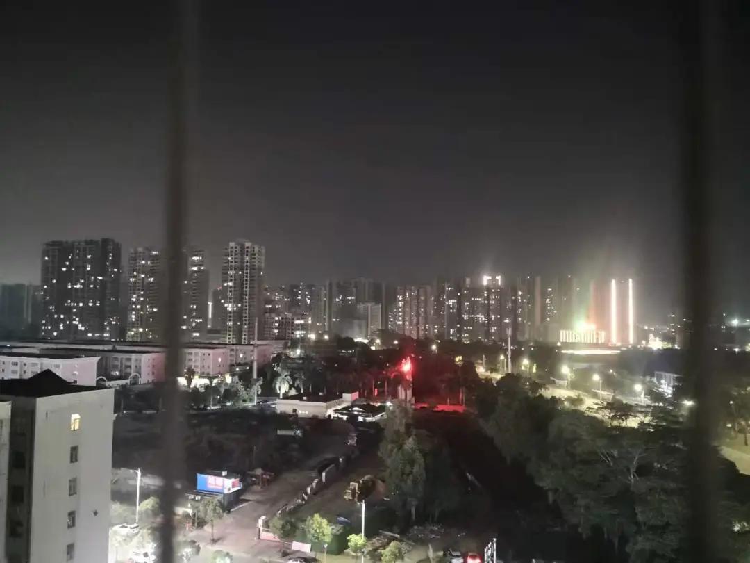 大亚湾西区亮灯率,大亚湾石化区晚上亮灯