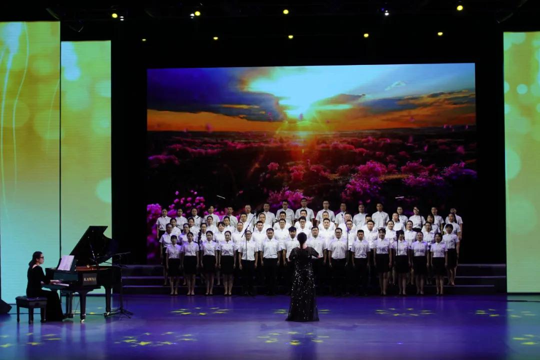 唱响新时代颂歌献给党歌咏比赛,超燃赞歌