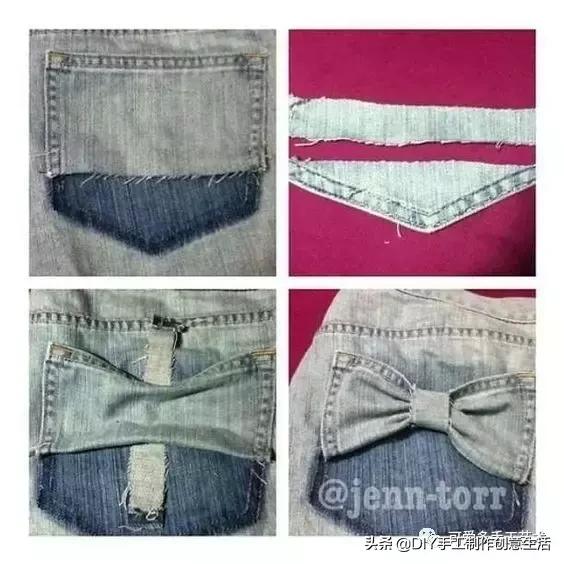 零基础如何做旧衣翻新拼接,闲置的旧衣服