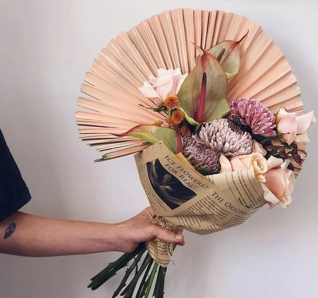 环保花束的趋势,创意环保花束