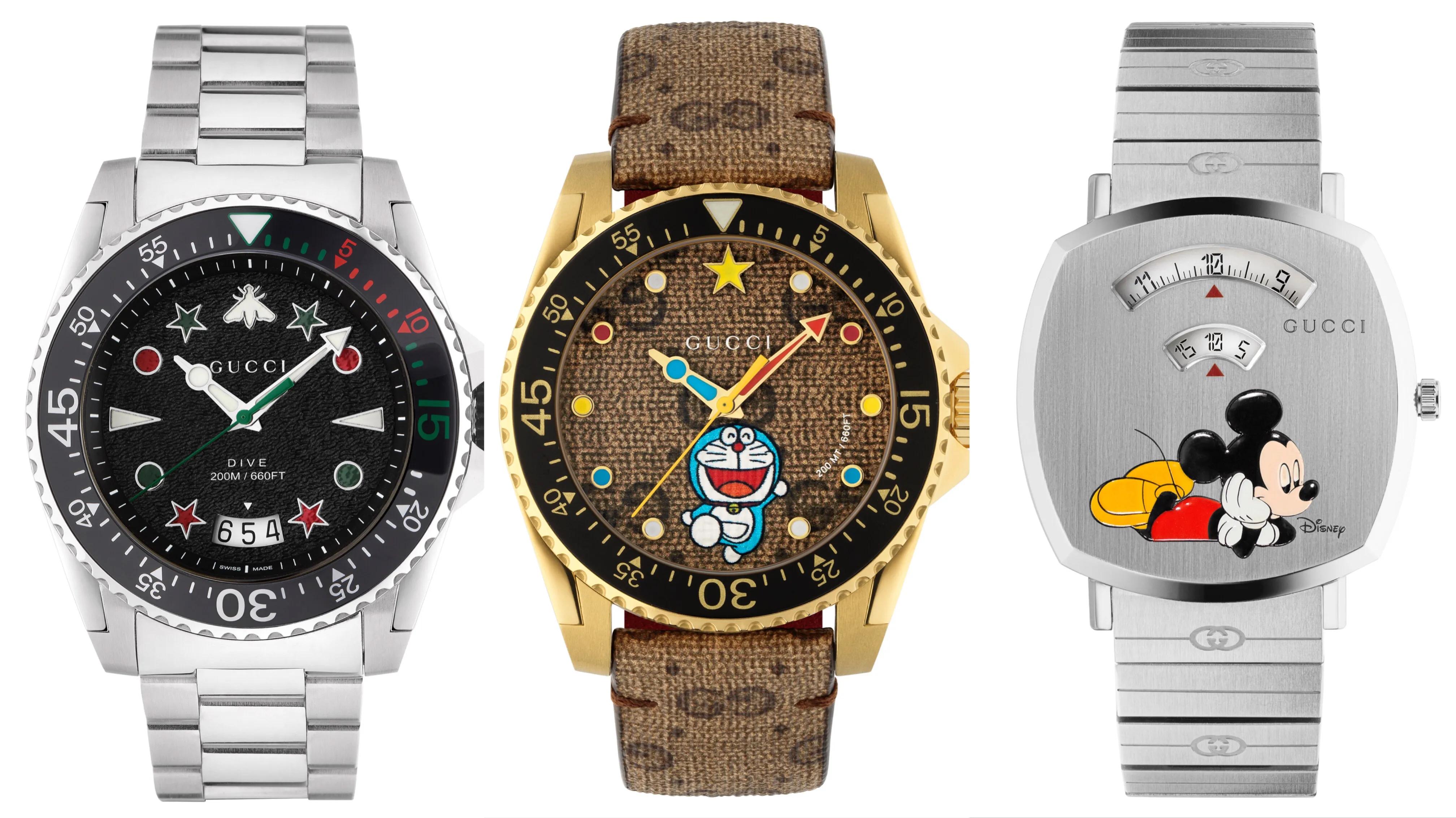 你被巧思不断的Gucci腕表收割了吗？