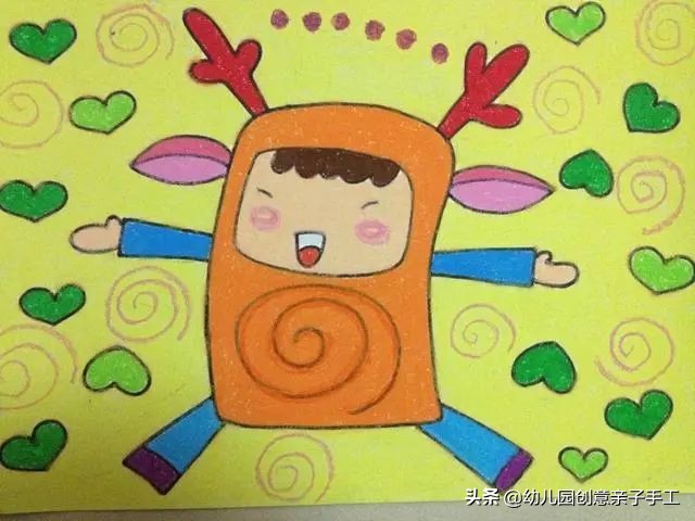 上百张幼儿园创意儿童画,儿童绘画创意3-6岁童年童画