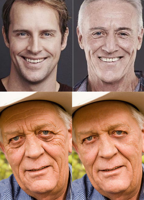 岁月的痕迹除了皱纹还有笑纹,岁月让我们脸上渐现各种纹