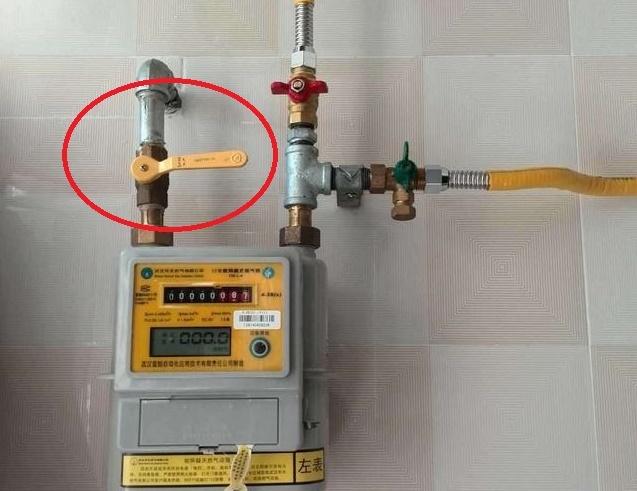 天然气开关阀门正确使用方法消防,天然气热水器阀门开关的正确图解