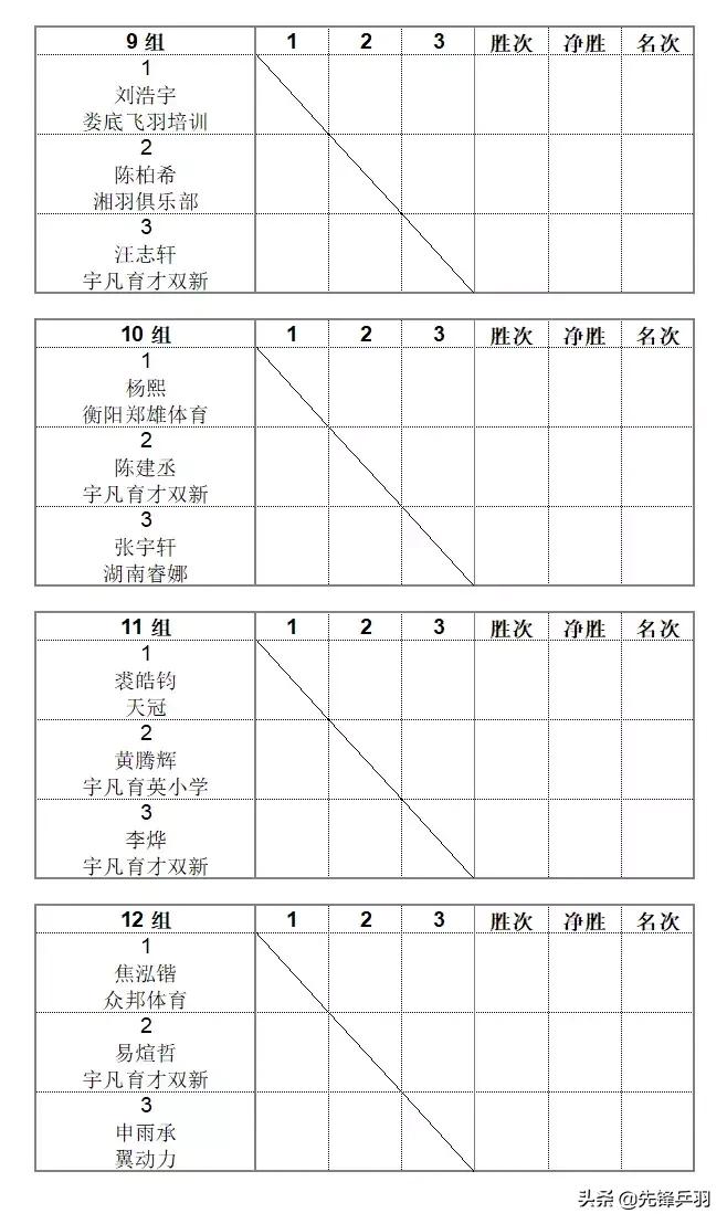 2019红双喜打球吧孩子长沙站竞赛规程