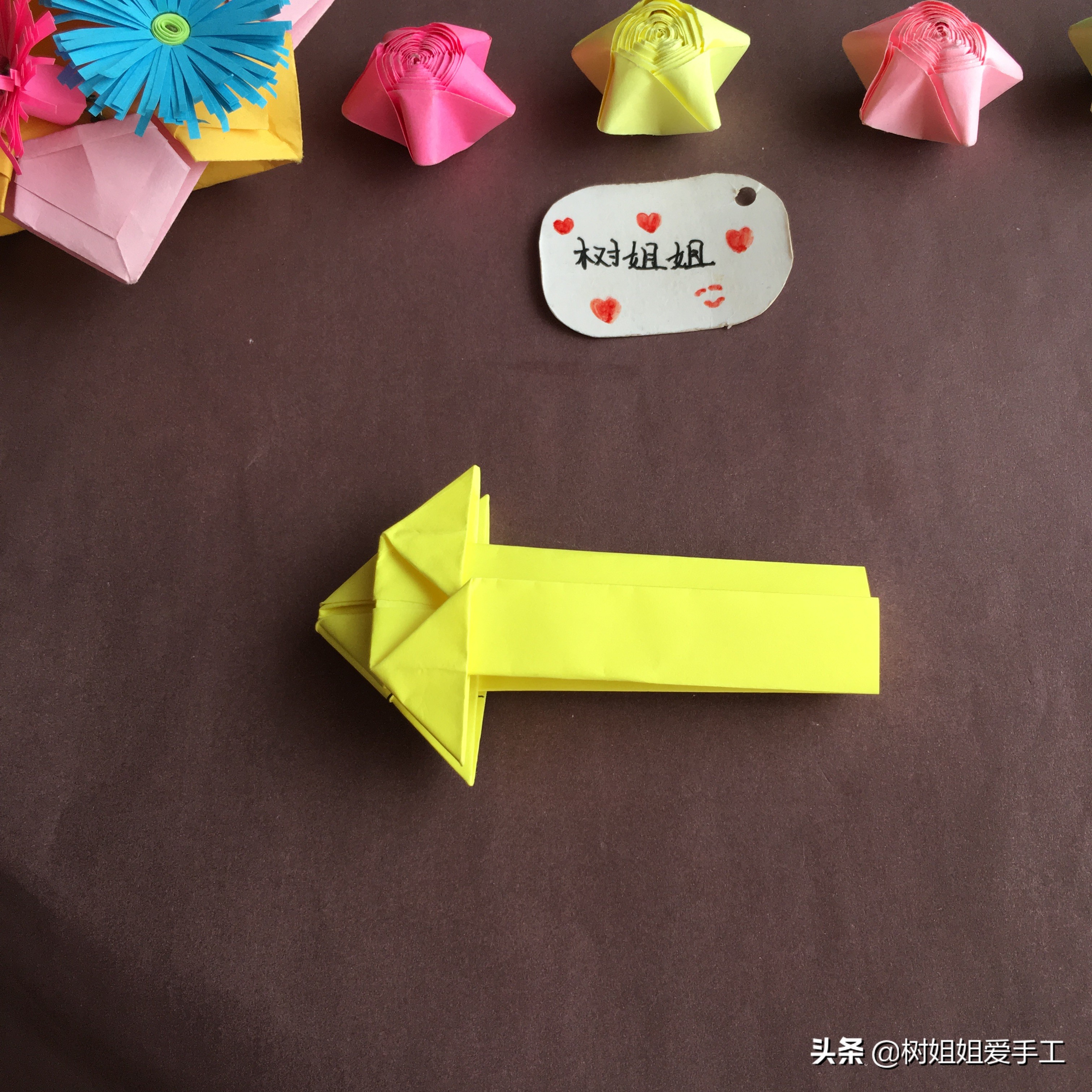 蝴蝶结戒指折纸教程慢动作,蝴蝶结戒指折纸教程