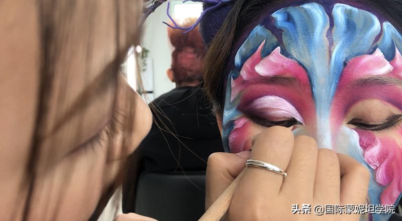 期末季｜北京化妆精英班迎来创意妆毕业考挑战