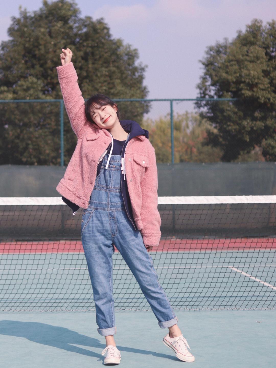 温柔又保暖的穿搭学生党女,冬季保暖时尚穿搭小个子学生