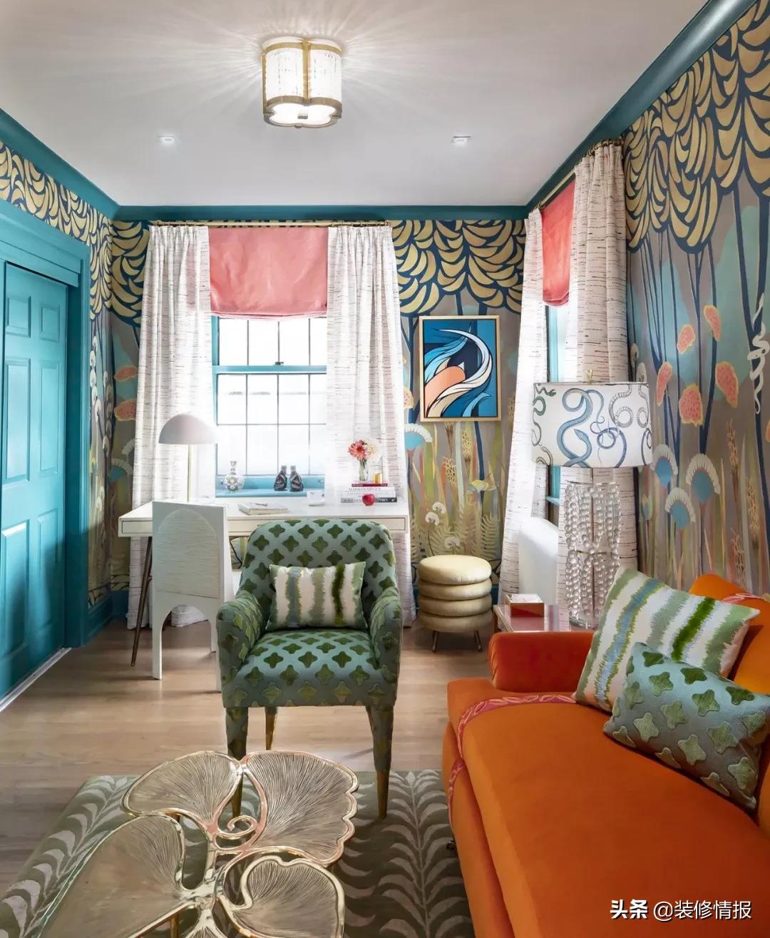 最美十款墙布,100种墙纸设计