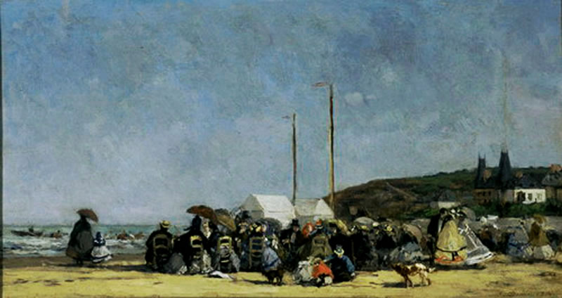 学赏画（48补）天空之王——印象派绘画大师EugeneBoudin简介