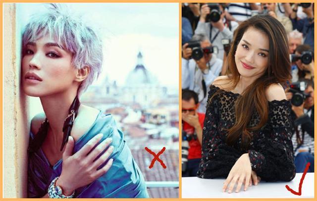 郭采洁刘海造型,郭采洁眉上刘海