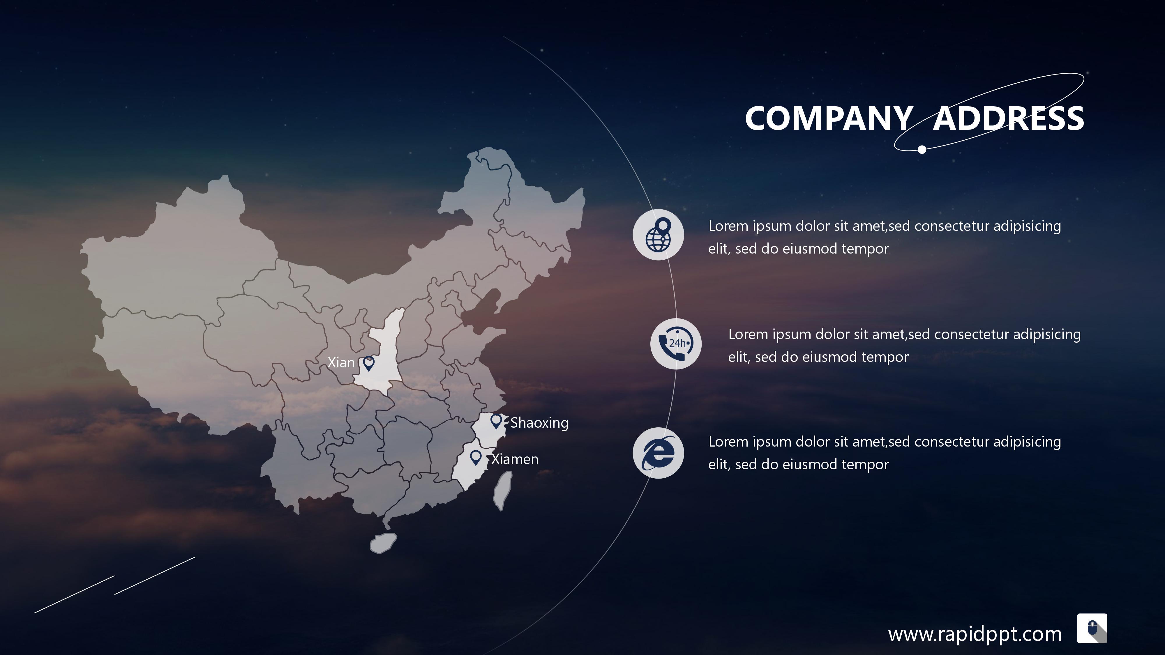高端大气商业ppt模板图片,灰色商务风格企业宣传介绍ppt模板