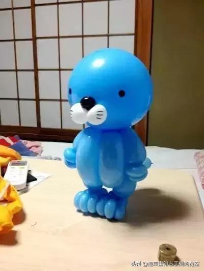 长气球的天鹅编法,天鹅气球编法