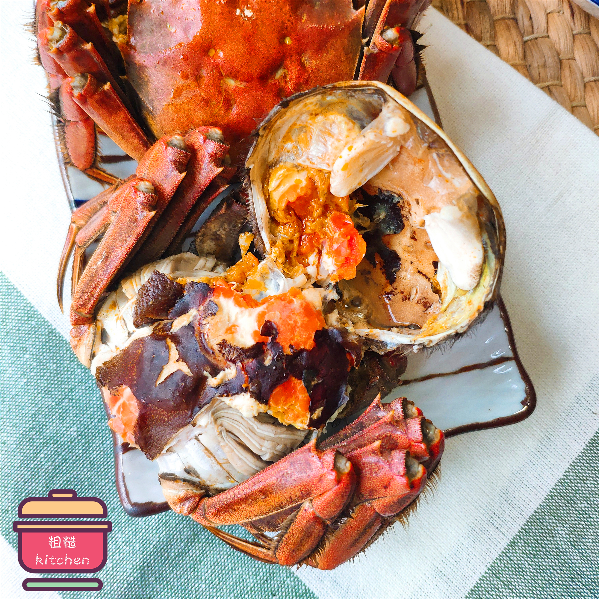 清蒸大闸蟹有什么妙招才好吃,如何清蒸大闸蟹不流黄