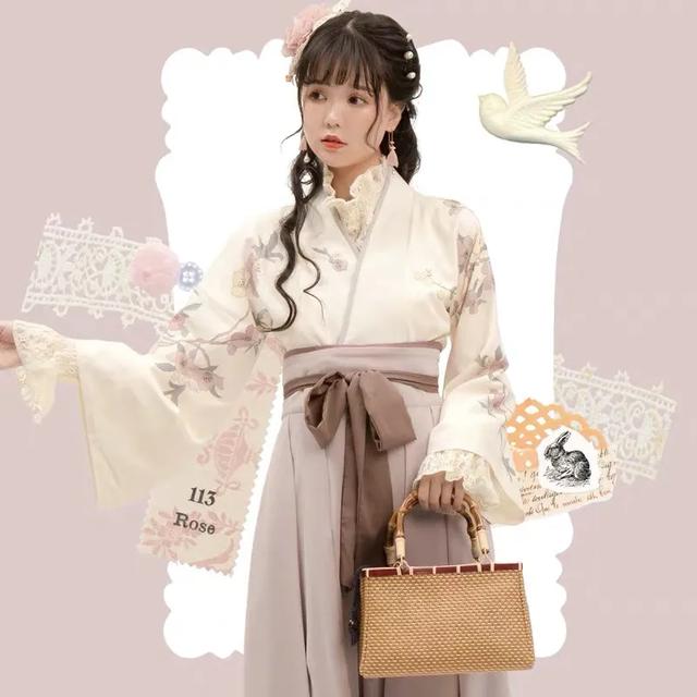 汉风格裙,汉元素女裙气质高级感