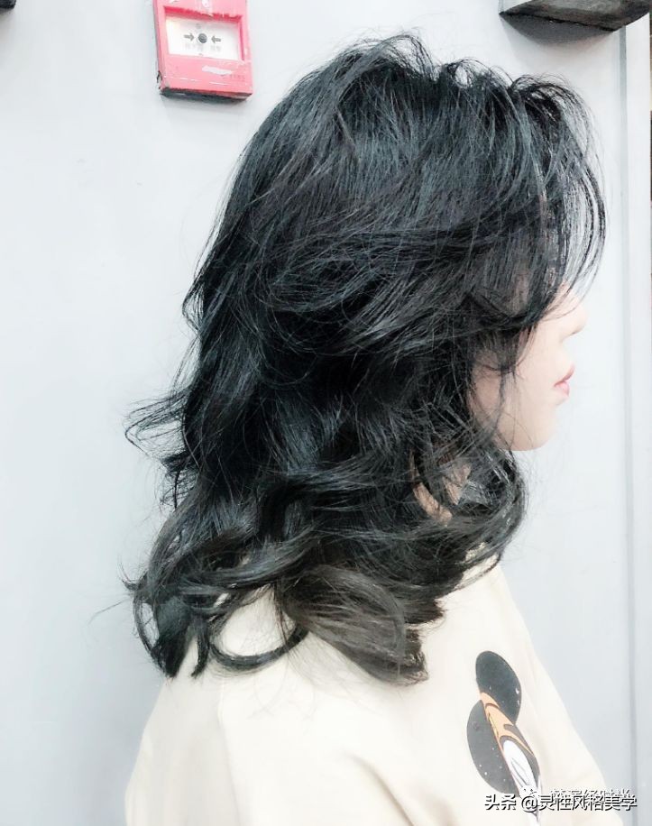 2018懒人烫图片,2020流行泡泡烫