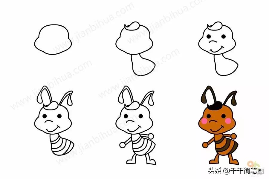 3-6岁儿童动物画入门教程,幼儿园动物画大全最简单