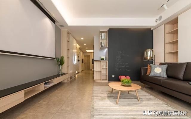 老公装的电视墙,沙发墙4米电视墙3.2米怎么装