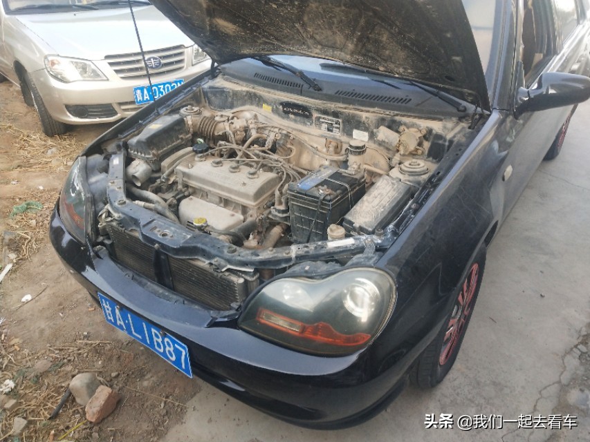 千元车系列,这是辆5500元的吉利自由舰,它不香吗?代步精品