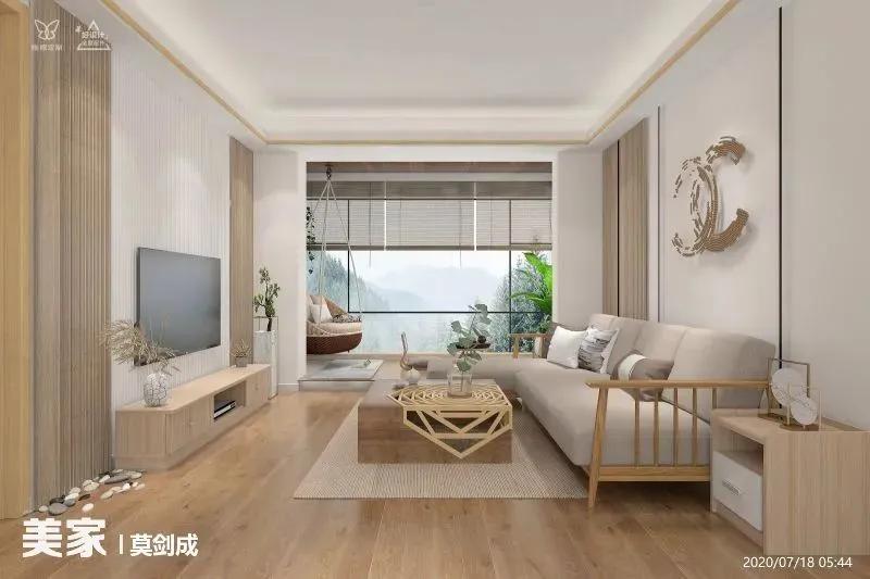 客厅装修设计高级感图文,挑空客厅十字圆顶装修效果图